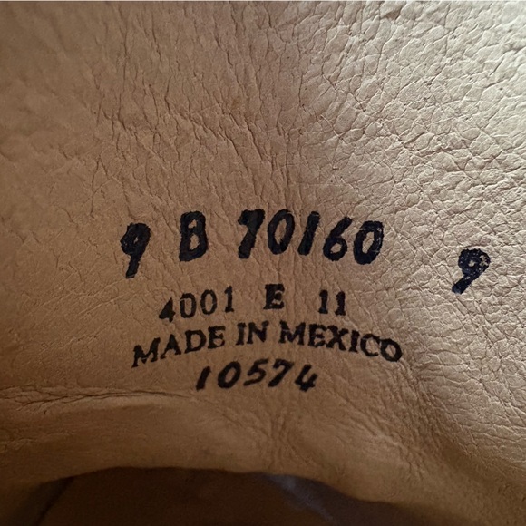 Frye Carson Belted Harness Mules Brown Leather Moto Clog Women’s 9 - Picture 11 of 14